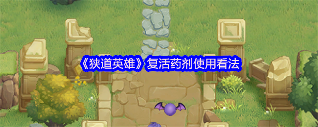 《狭道英雄》复活药剂使用方法